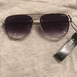 HIGH KEY MINI GOLD/FADE sunglasses QUAY